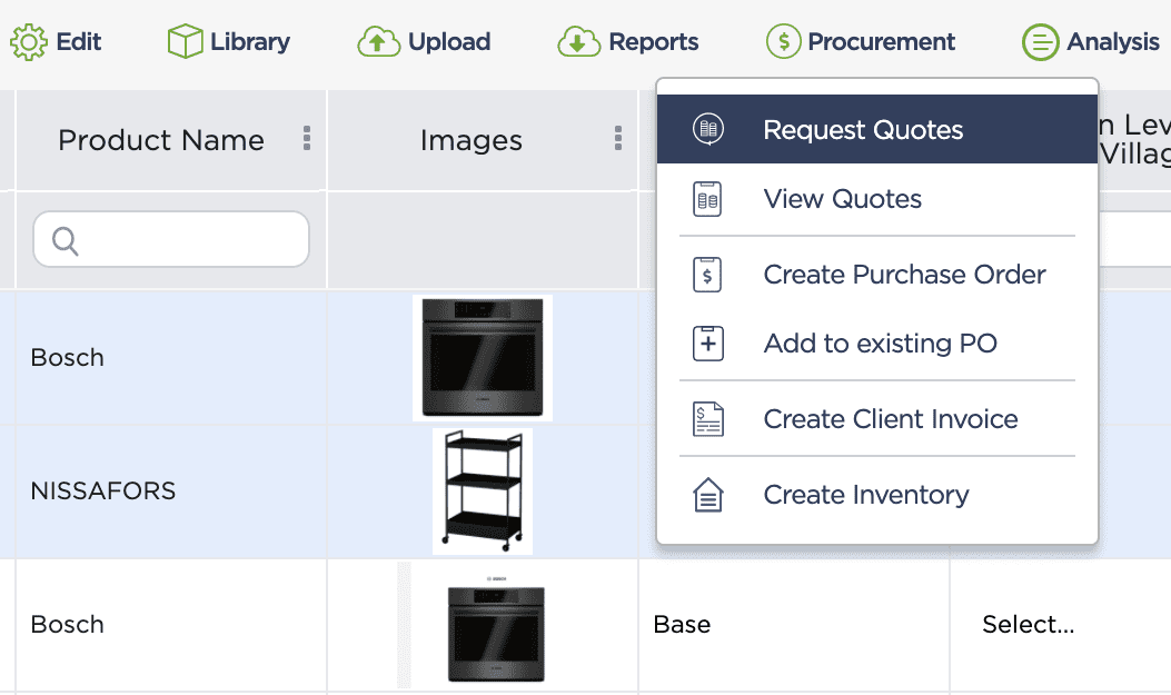 Streamline Design and Procurement